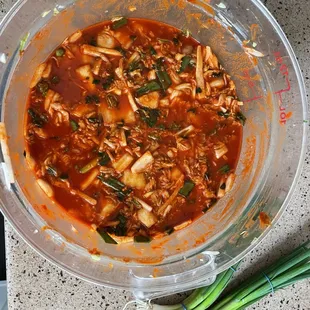 House made kimchi