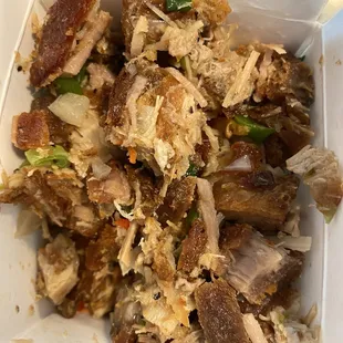 Pork Sisig tasted great but not my favorite