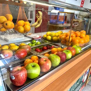 New fruit display (for smoothies I think?)