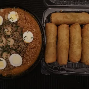 Filipino eats (veggie lumpia much needed) *7/7/22