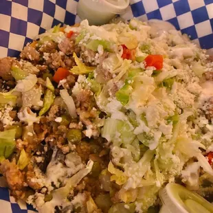 Mexico City Picadillo Tostada