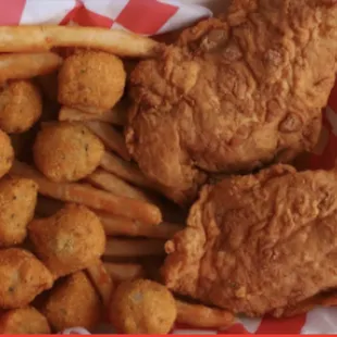 fish and chips, food