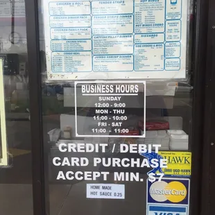 Walk-up front, no inside seating; there's a drive thru tho!