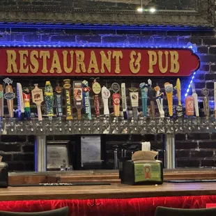 Tap list