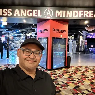 Criss Angel Mindfreak theater entrance in Planet Hollywood, Las Vegas