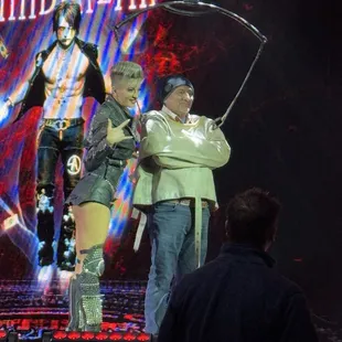 You can get a professional straight jacket pic or like half the crowd took phone pics