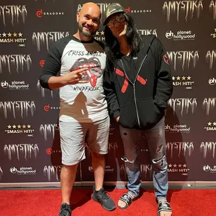 The Man, The Myth, The Magician himself... Criss Angel. Such a great performer and humble being.