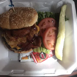 Western burger