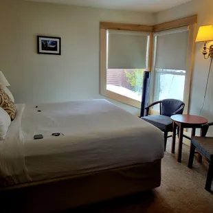 Our bedroom was fairly basic but comfortable enough