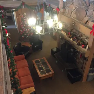 Christmas lobby!