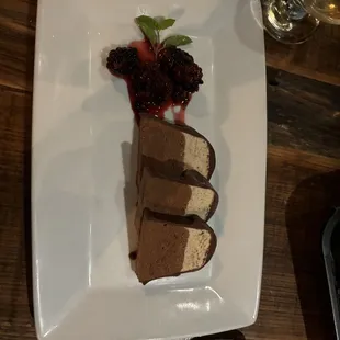 Chocolate espresso mousse cake