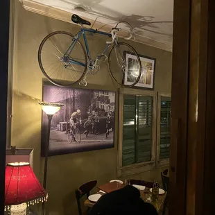 Enter the dining area...