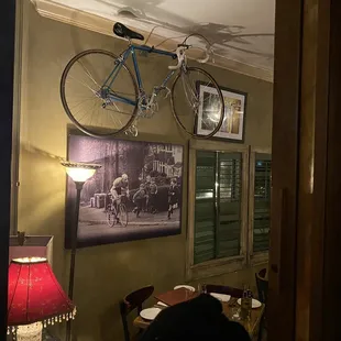 Enter the dining area...