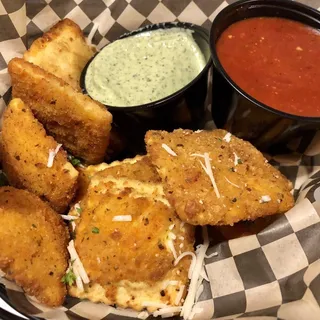 Fried Cheese Ravioli