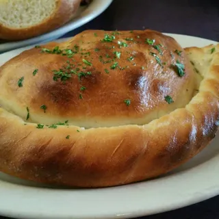 Pesto Chicken Calzone