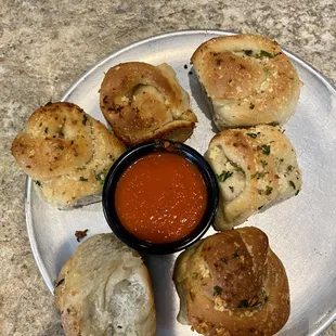 garlic knots appetizer