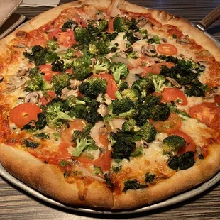 Veggie pizza