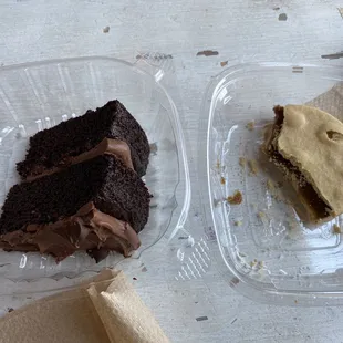 Cacao Cake Slice, Alfajor Slice