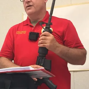 Rifle training