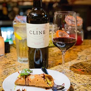 Chocolate &amp; Pistachio Cannoli [Follow me on Instagram: @eatlikeabadass]