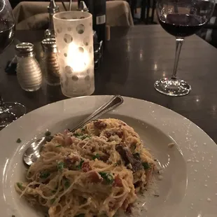 Angel Hair Carbonara