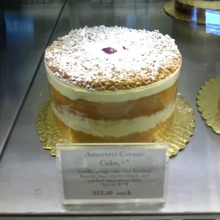 Amaretti Cream Cake