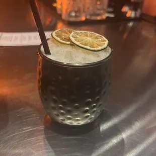 Tasty selection of mules and other beverages