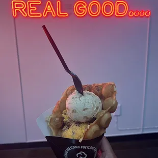 COOKIE BUDDER &amp; CLE BROWNIE BITES in a PUFFLE