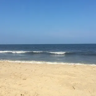 View of the Atlantic Ocean from Croatan Beach