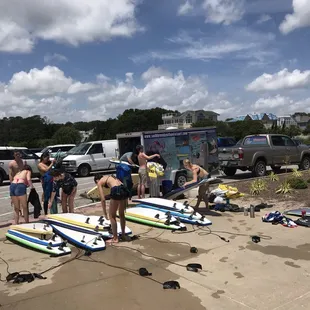 Surfing school