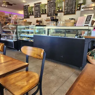 The counter full of treats and wonderful pastries!