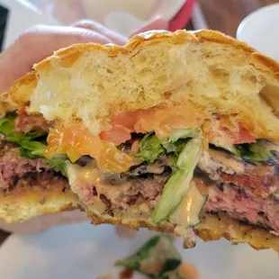 Their half pound burgers, served on beautiful brioch buns, are huge, juicy, and perfectly wonderful.