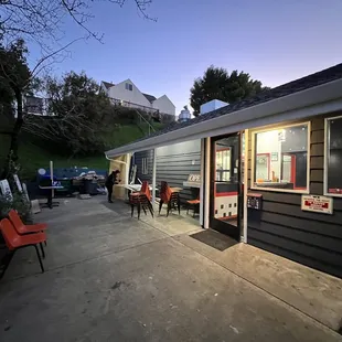 Side patio in the works