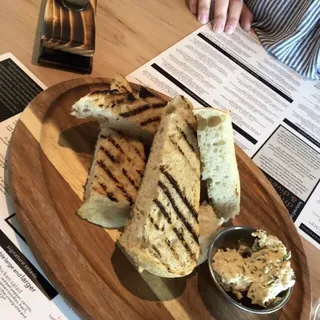 Grilled Sourdough with House Made Herb Butter