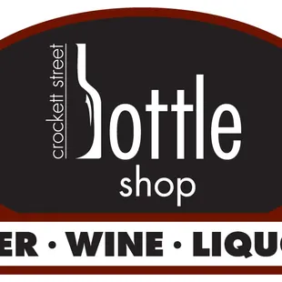 the logo of the bottle shop