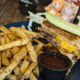 Brisket Grilled Cheese Sandwich