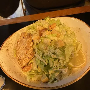 Chicken Caesar salad