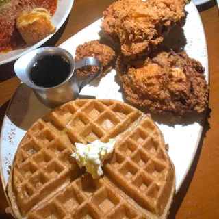 Fried Chicken and Waffle