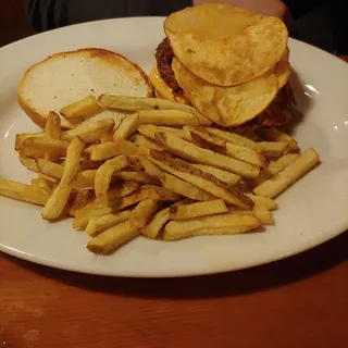 Knife and Fork Crunch Burger