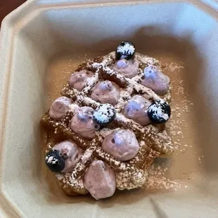 Blueberry cheesecake