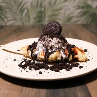 Cookies &amp; Cream Croffle