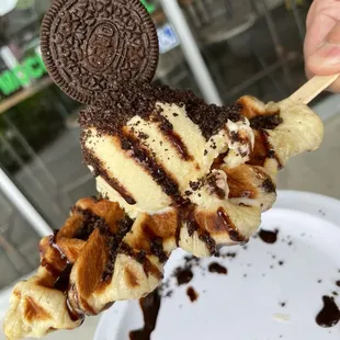 Oreo Croffle