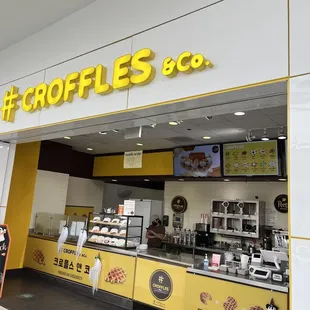 #Croffles &amp; Co Store Front, Newpark Mall, Newark, CA.