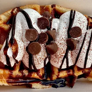 Triple Choco Croffles