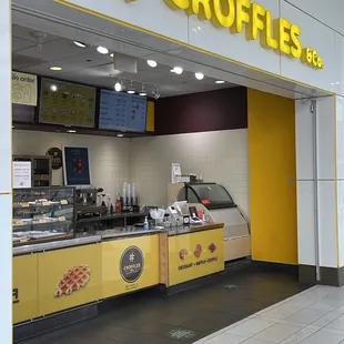 Store front in mall