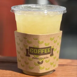 Honey Ginger Lemonade.