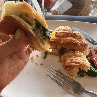 Veggie Breakfast Croissant