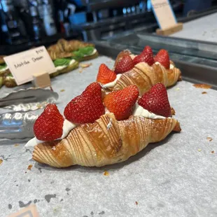 Cream Filled Croissants