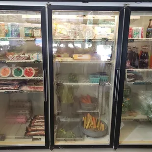 the inside of a refrigerator
