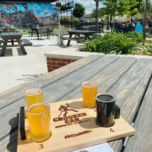 Crooked can flight for today!